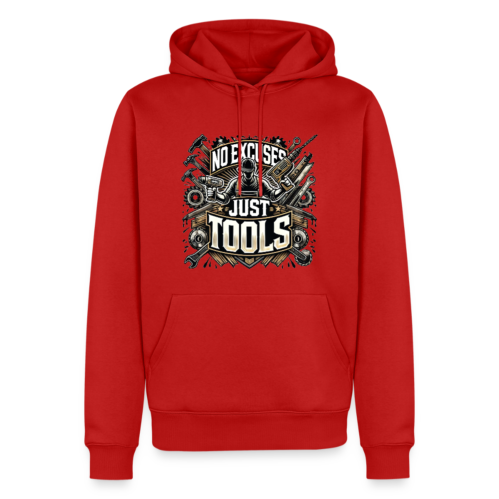 No Excuses, Just Tools! - Drill Sergeant Premium Hoodie - Rot