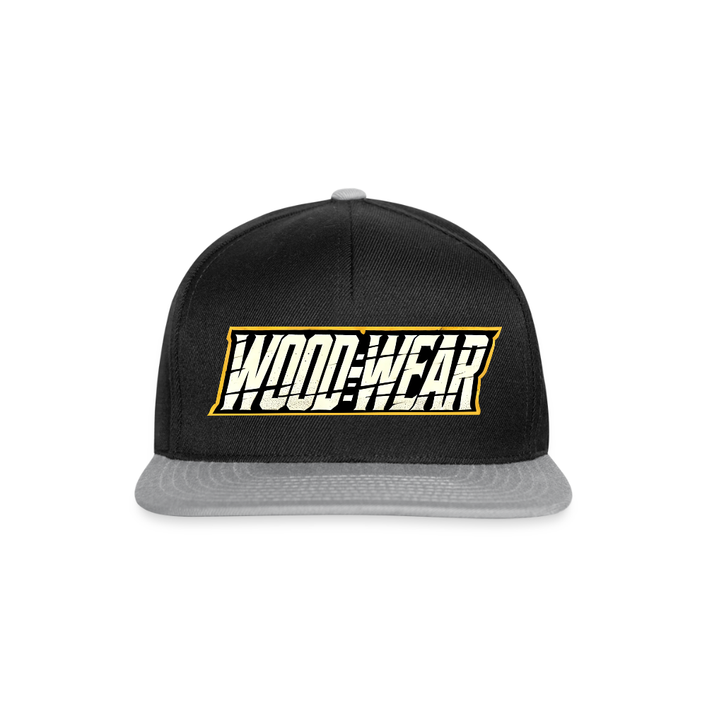 Wood Wear - Snapback - Schwarz/Grau
