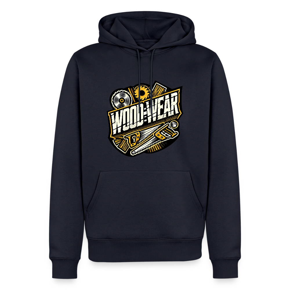 Wood Wear - Premium Hoodie - Navy
