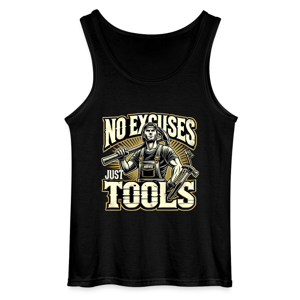 No Excuses, Just Tools! - Tool Titan Tank Top - Schwarz