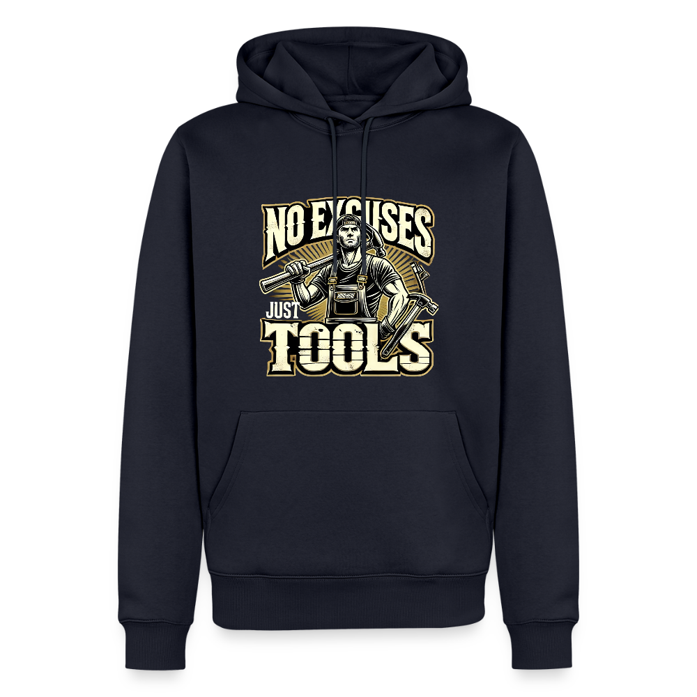 No Excuses, Just Tools! - Tool Titan Premium Hoodie - Navy