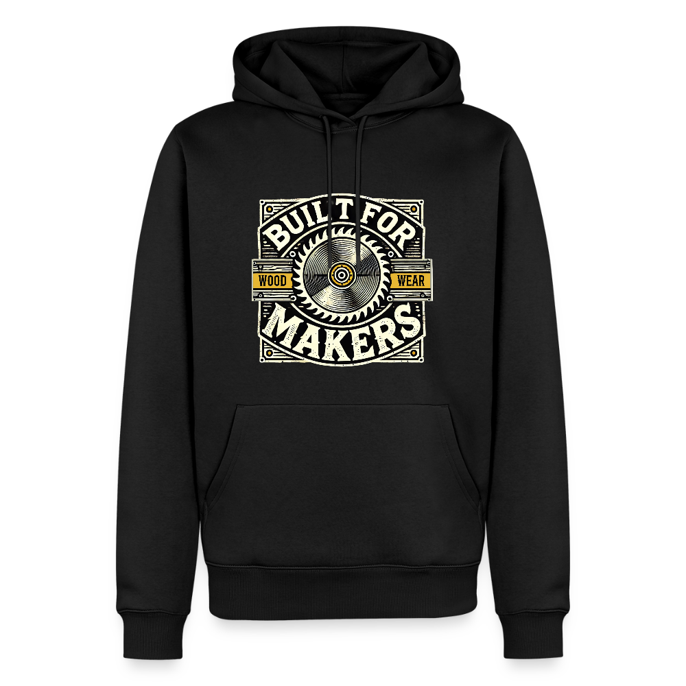 Built for Makers - Premium Hoodie - Schwarz