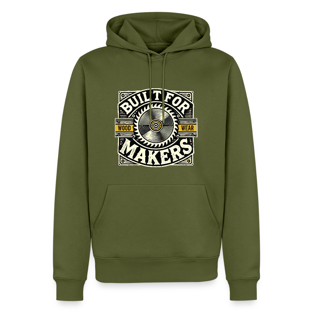 Built for Makers - Premium Hoodie - Khaki