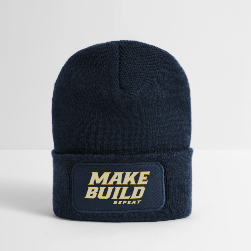 Make.Build.Repeat - Beanie - French Navy
