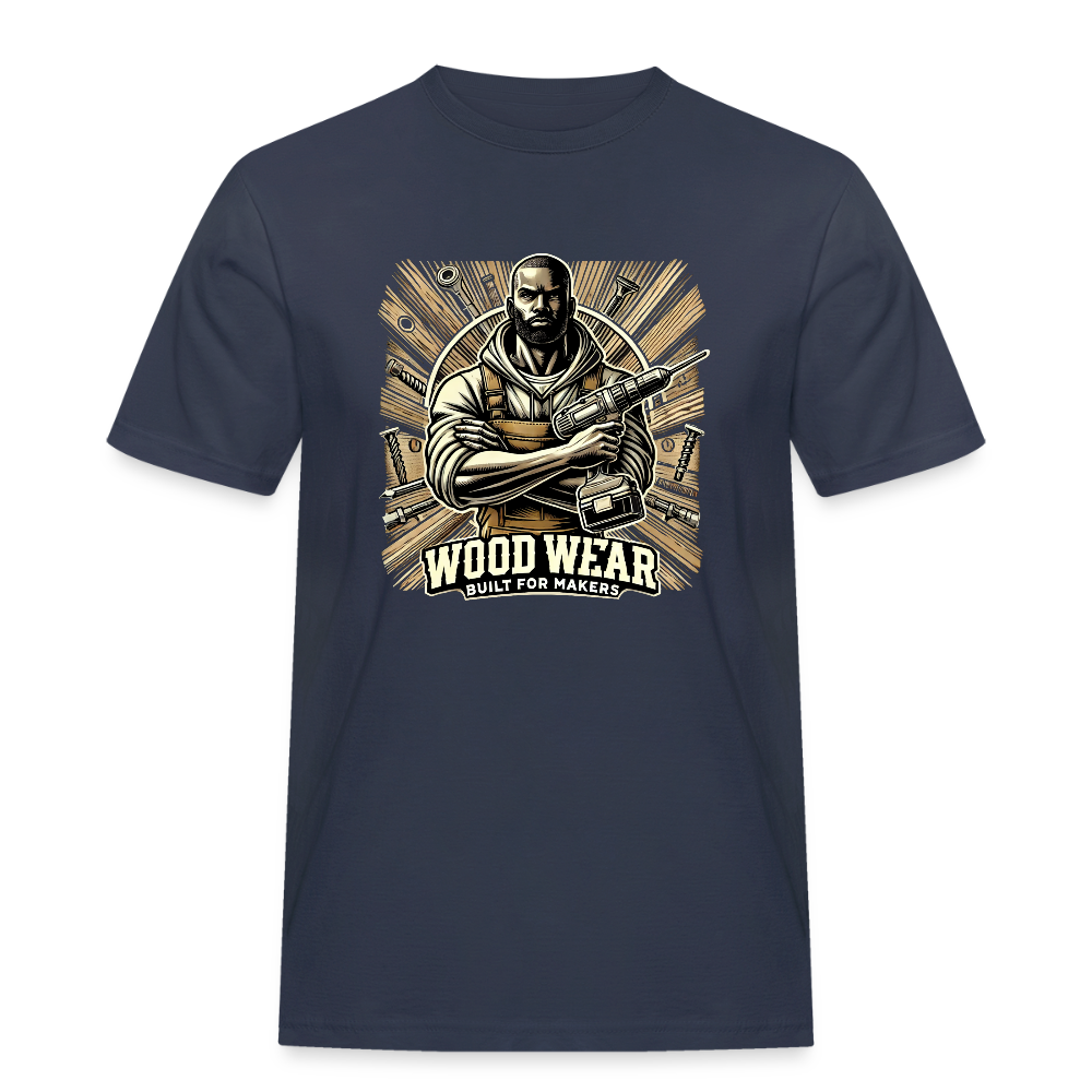Workshop Warrior - Rugged T-Shirt - Navy