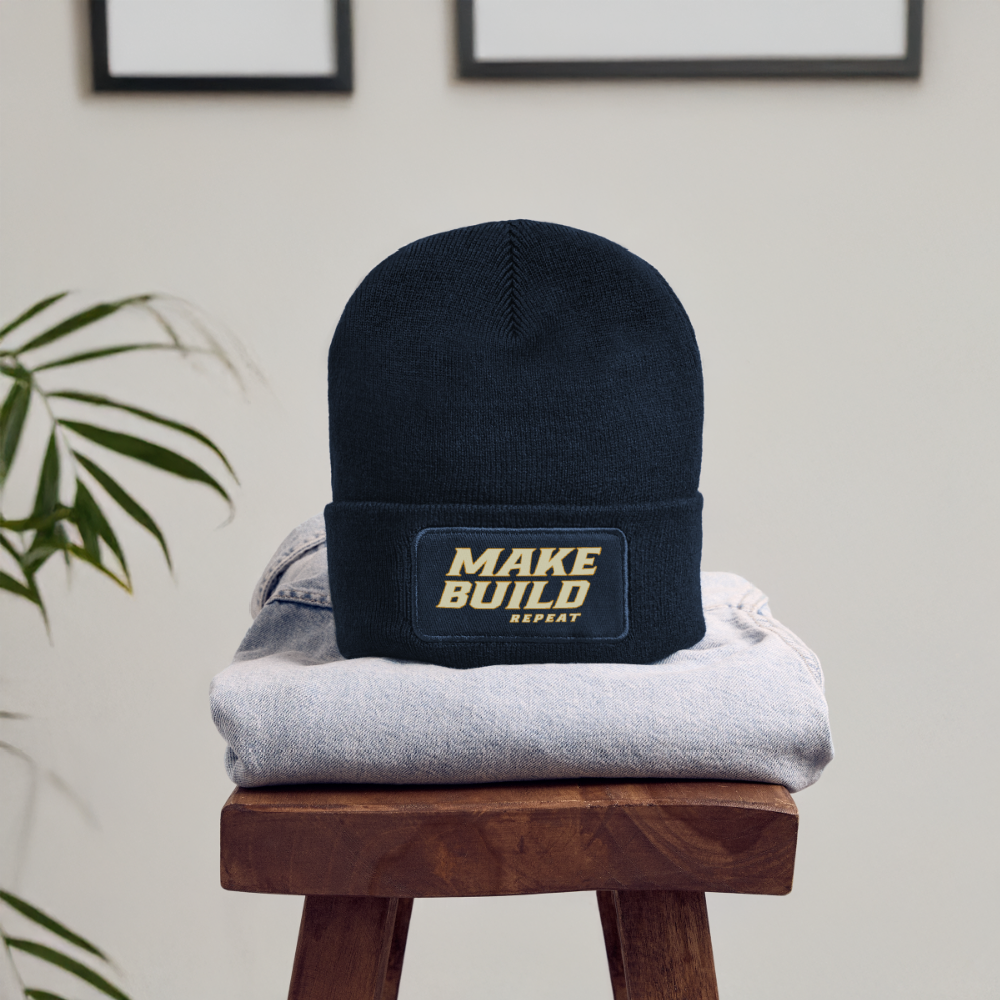 Make.Build.Repeat - Beanie - French Navy