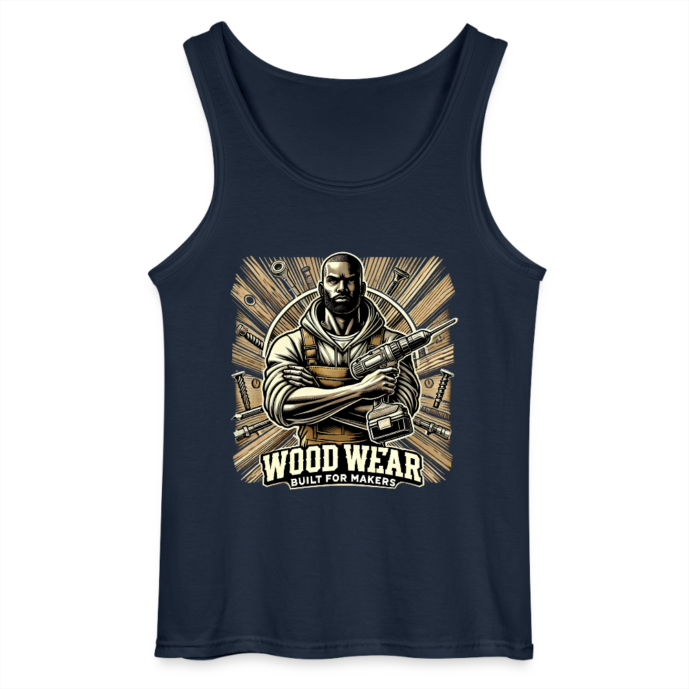 Workshop Warrior - Tank Top - Navy