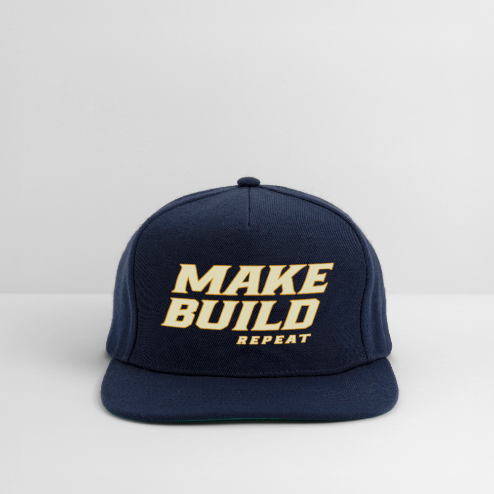 Make.Build.Repeat - Snapback - Navy/Navy
