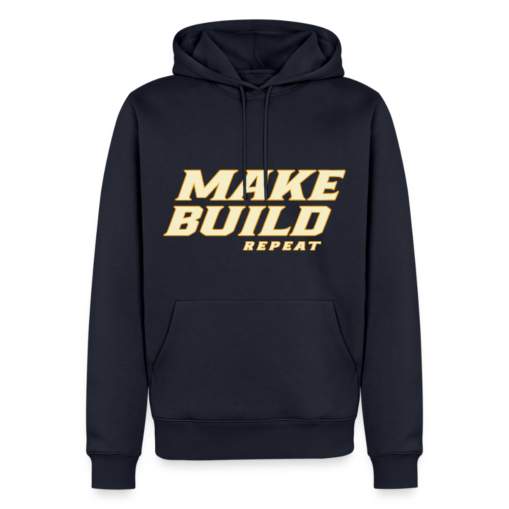 Make.Build.Repeat - Premium Hoodie - Navy