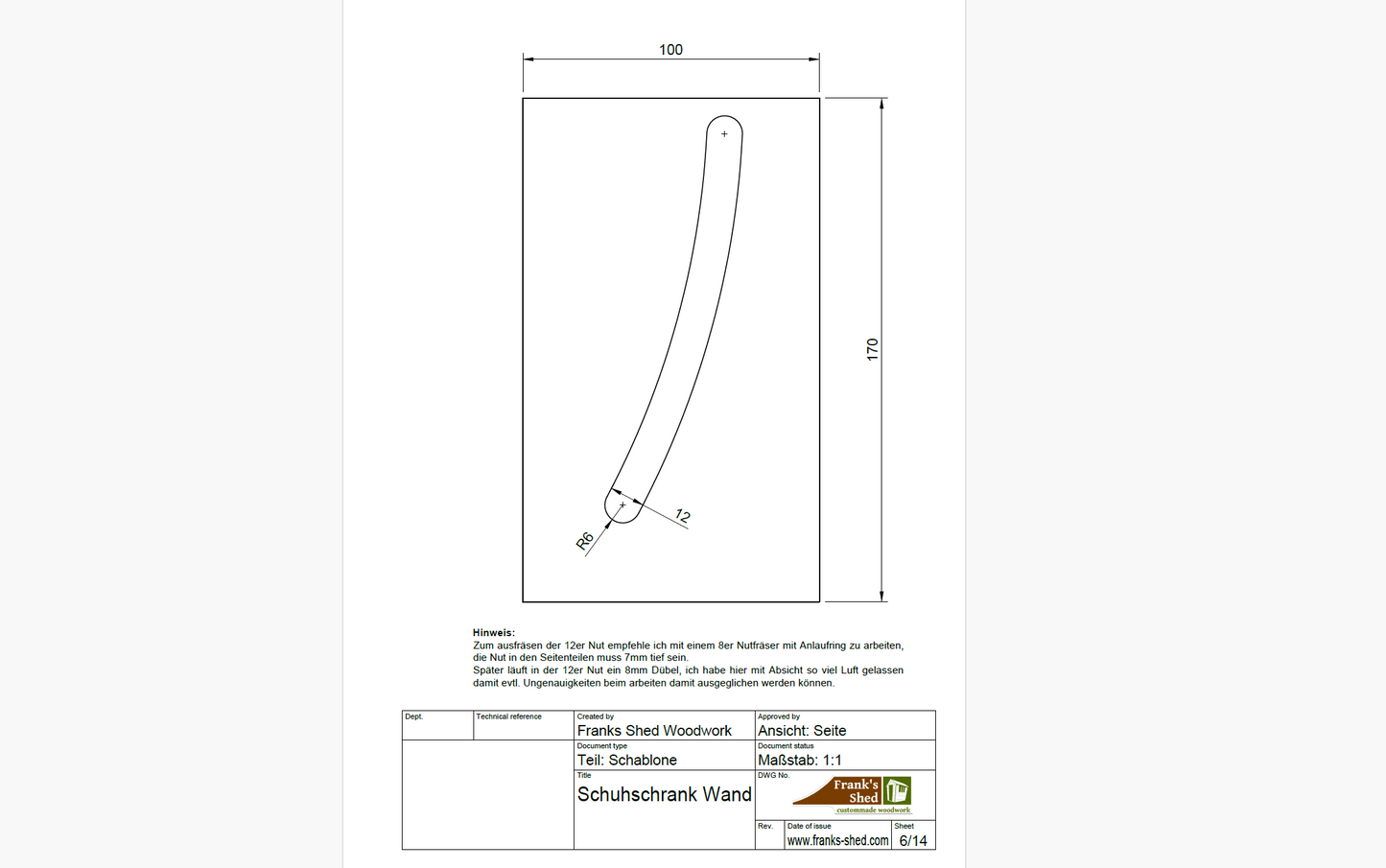 Schicker DIY Schuhschrank