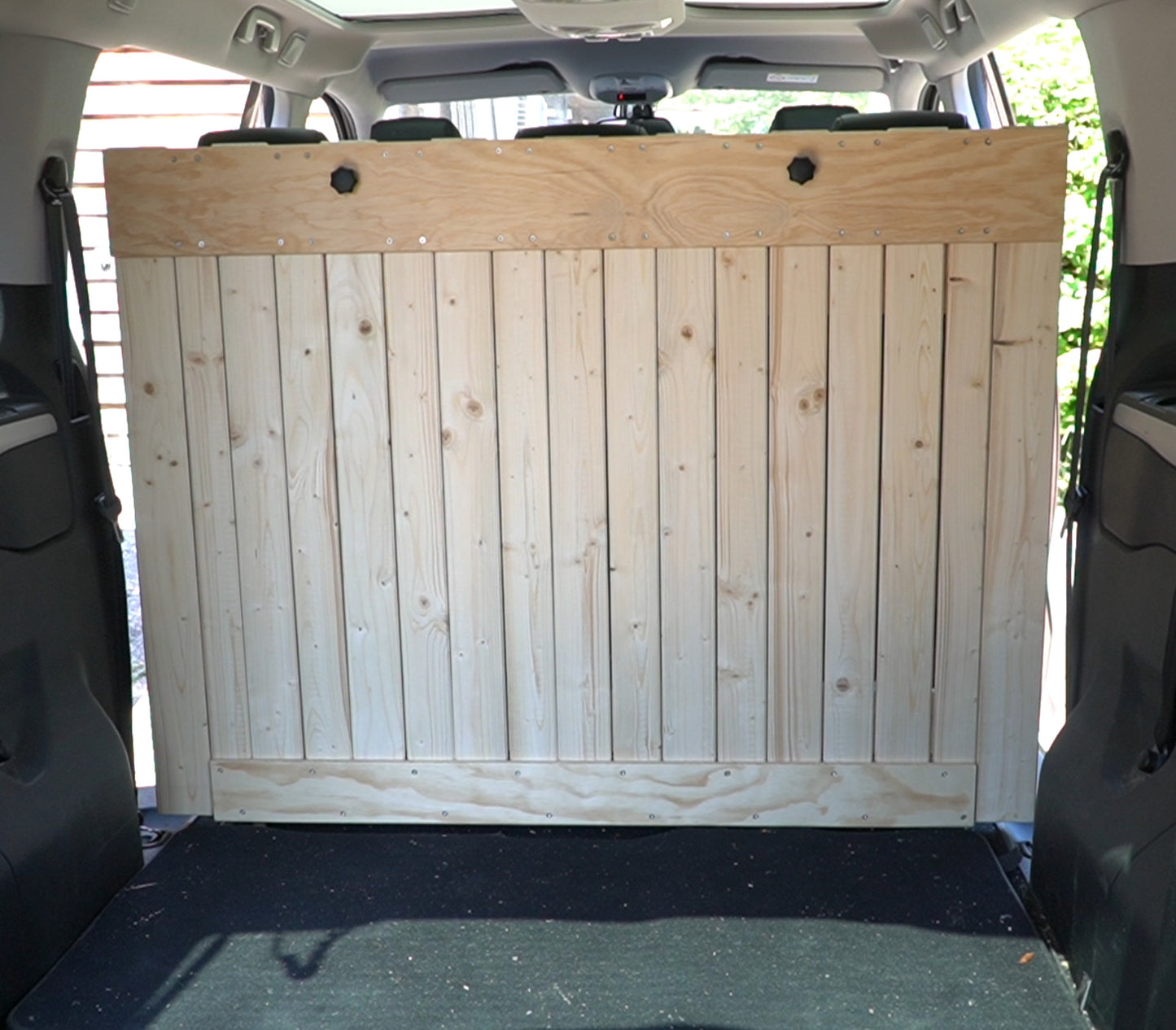 Ausziehbare Liegefläche für Camping-Van (Bauplan)