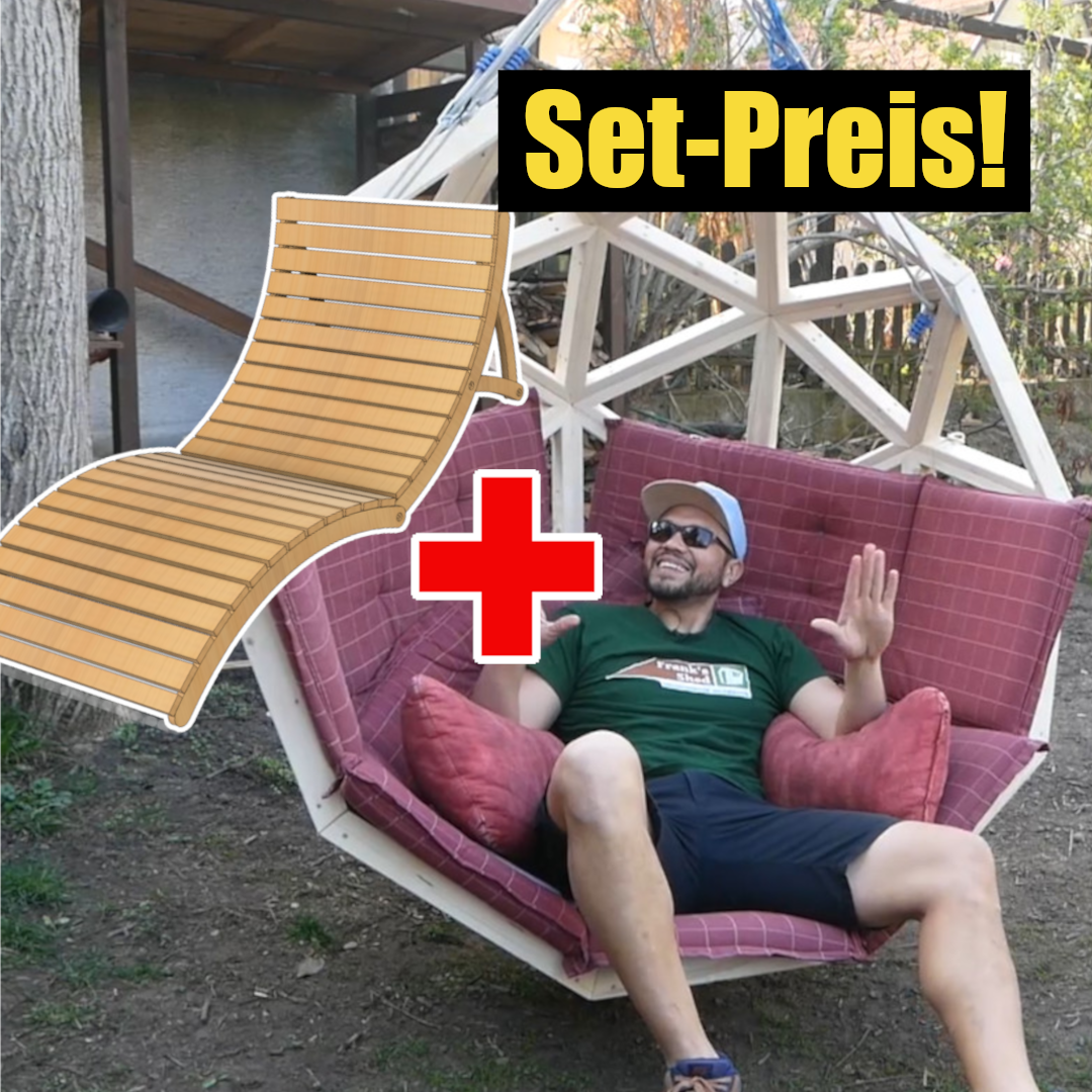Relax & Enjoy SET: Lounge Sessel + Sonnenliege