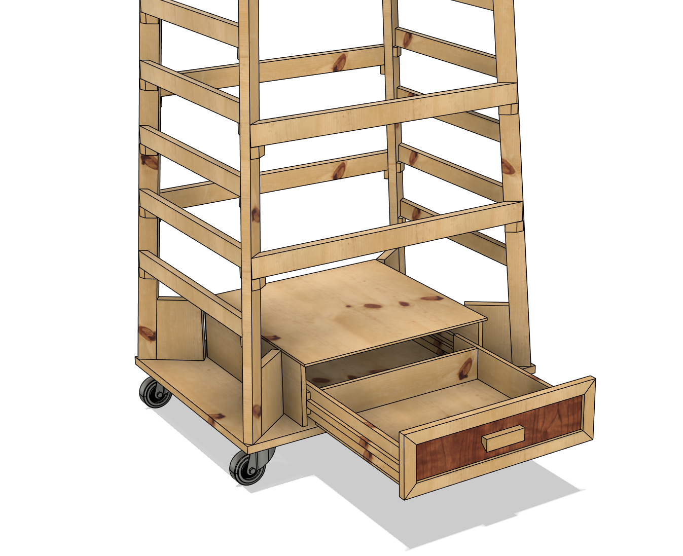 Mobiler Zwingenturm - Große Version (Bauplan)