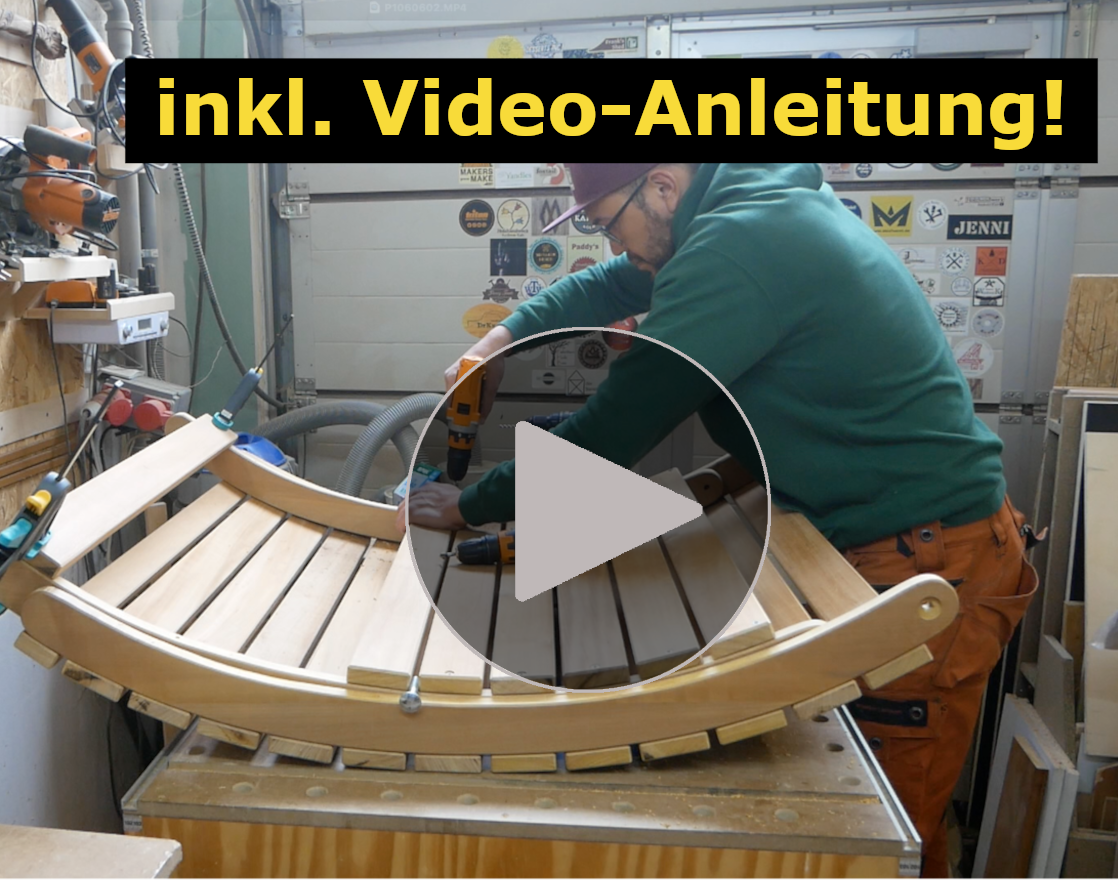 KOSTENLOSE Bauanleitung als Video!