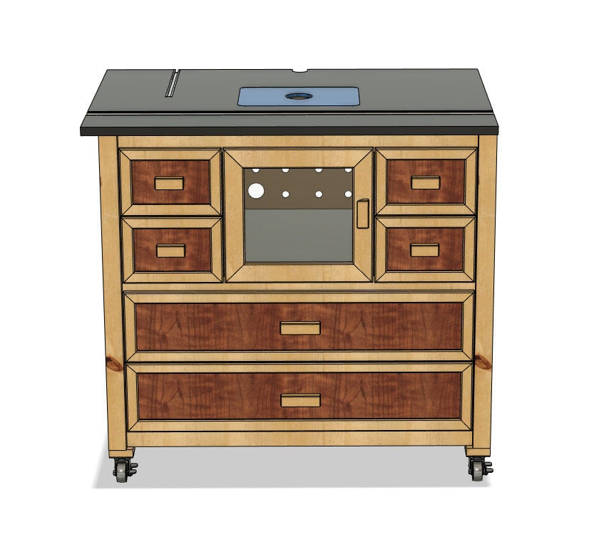 Frästisch für Profi-Heimwerker (Bauplan)