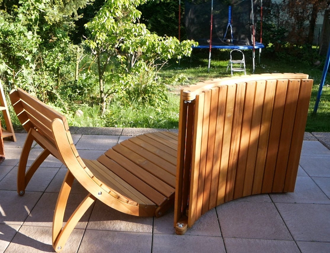 Faltbare XXL Sonnenliege (Bauplan)