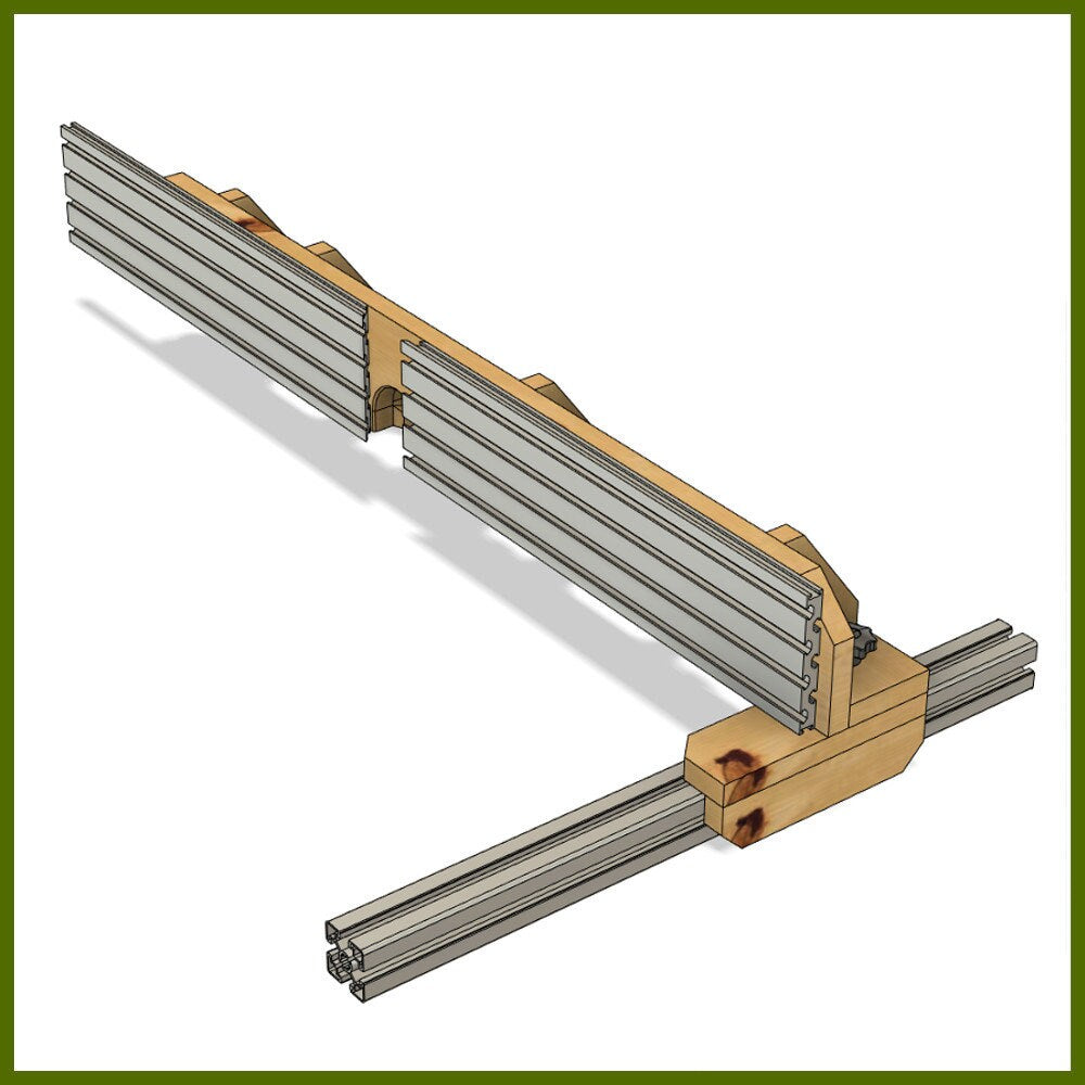 Fräsanschlag für Profi-Frästisch (Bauplan)