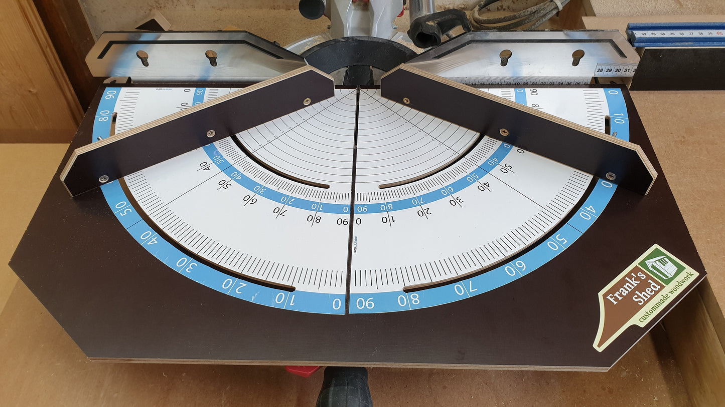 Perfekte Winkel sägen (Bauplan)