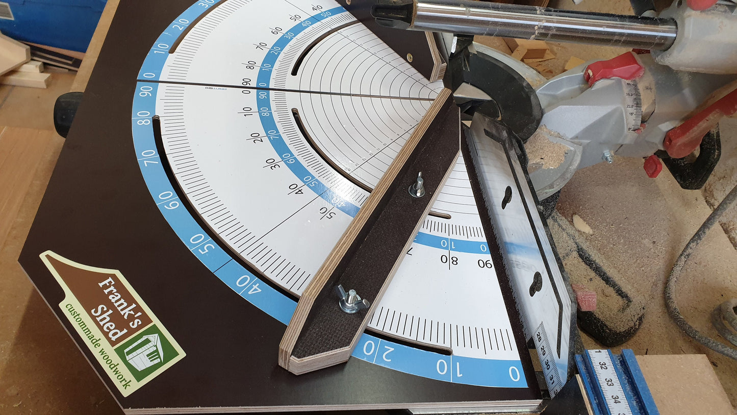 Perfekte Winkel sägen (Bauplan)