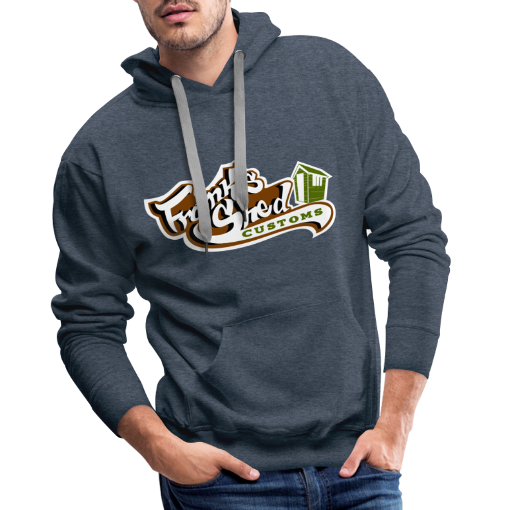 Franks Shed Customs (original) - Premium Hoodie - Jeansblau