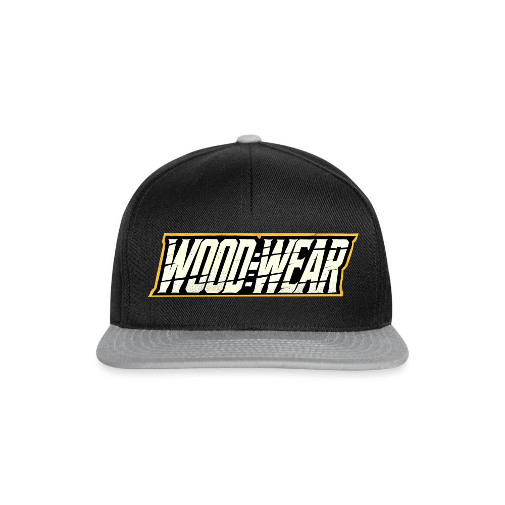 Wood Wear - Snapback - Schwarz/Grau