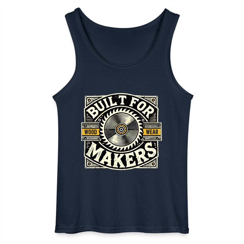 Built for Makers - Tank Top - Navy