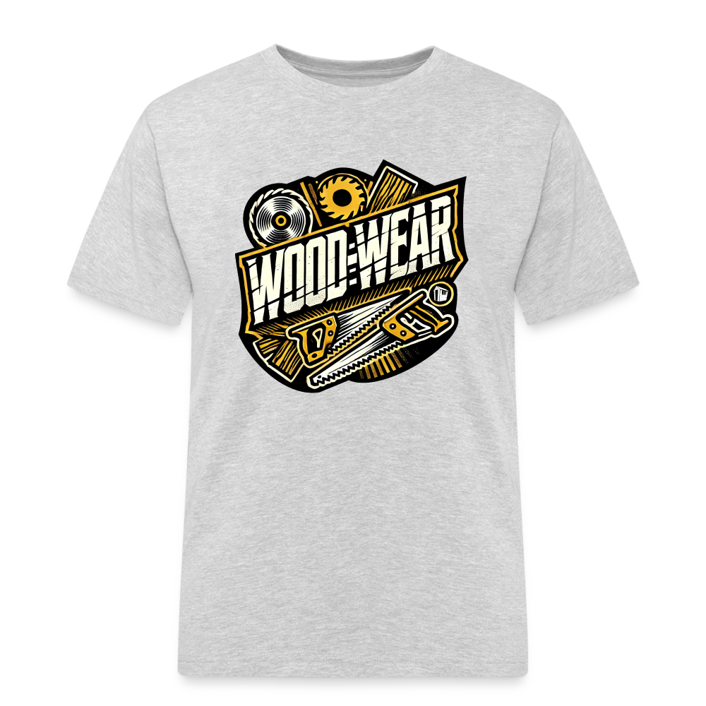 Wood Wear - Rugged T-Shirt - Grau meliert