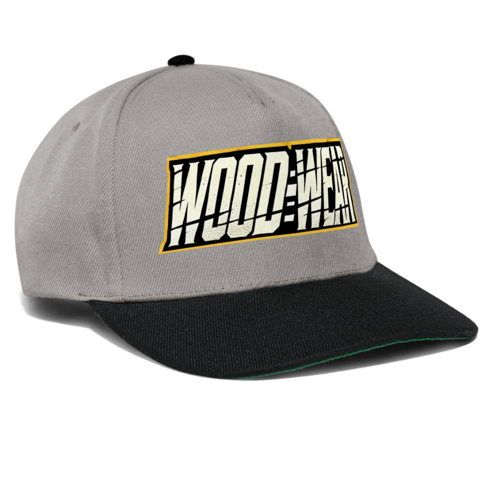 Wood Wear - Snapback - Graphit/Schwarz