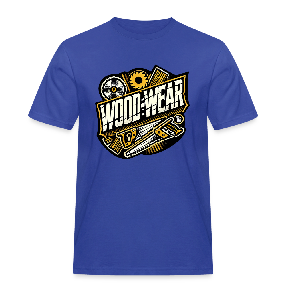 Wood Wear - Rugged T-Shirt - Royalblau