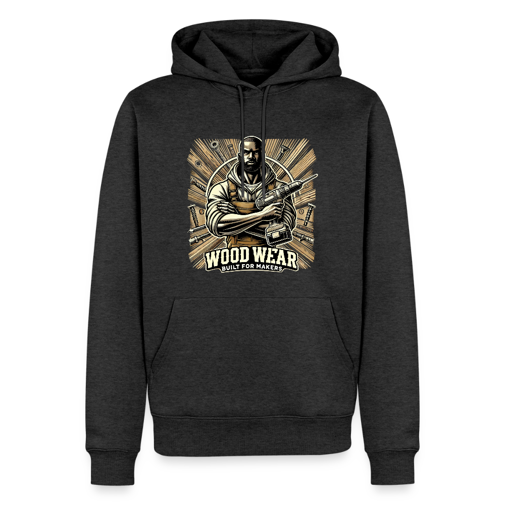 Workshop Warrior - Premium Hoodie - Anthrazit meliert