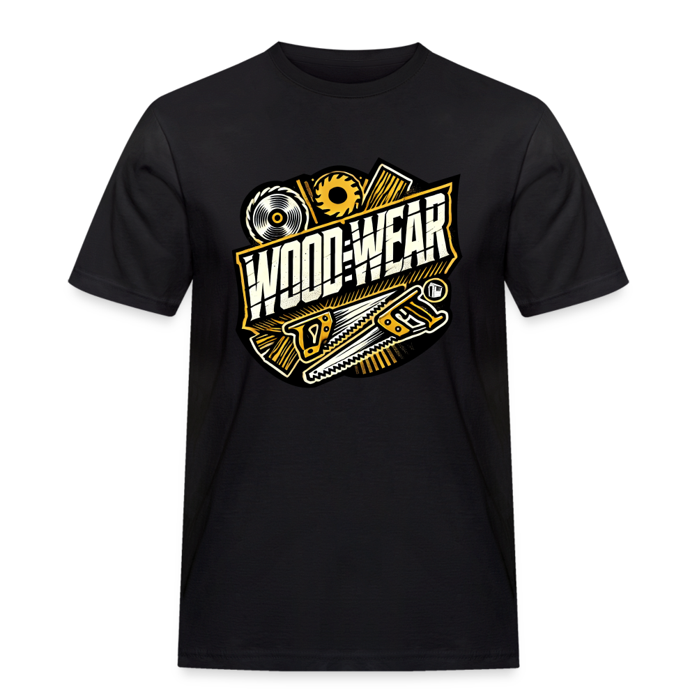 Wood Wear - Rugged T-Shirt - Schwarz