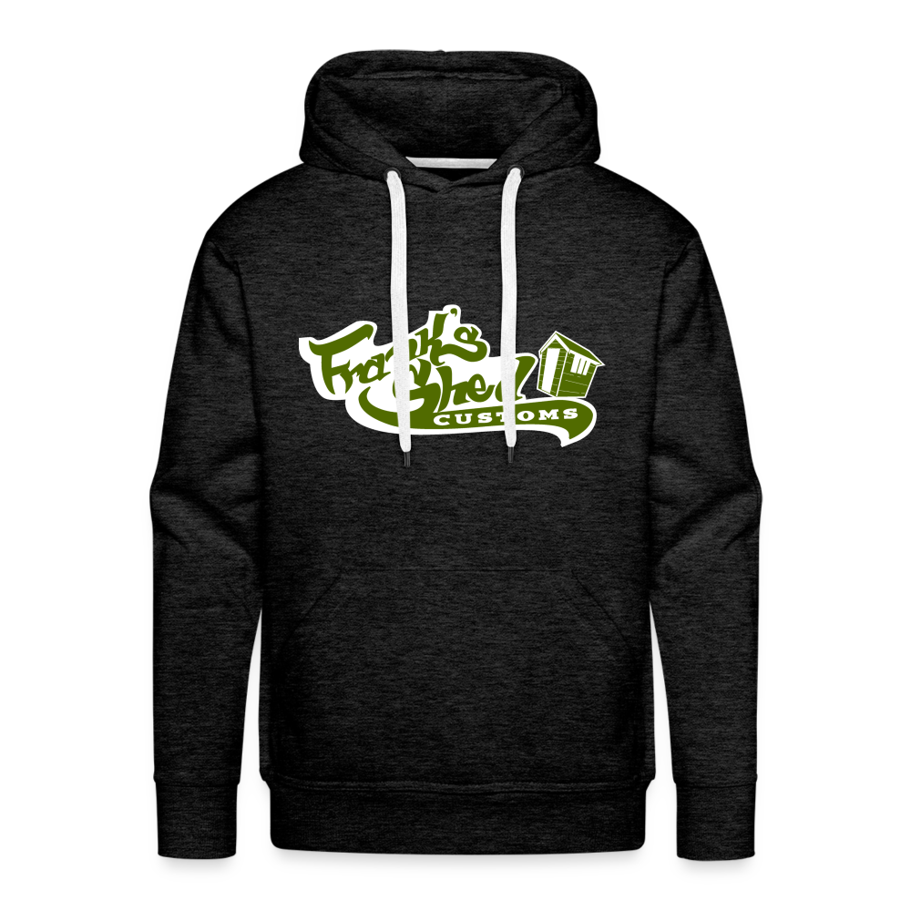 Franks Shed Customs (grün) - Premium Hoodie - Anthrazit