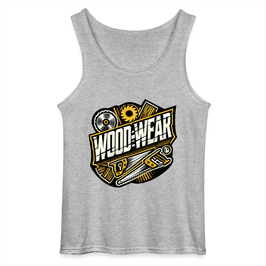 Wood Wear - Tank Top - Grau meliert