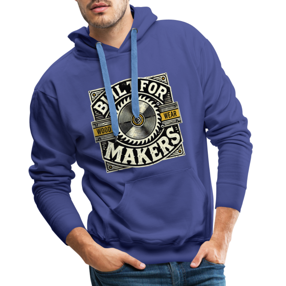 Built for Makers - Premium Hoodie - Königsblau