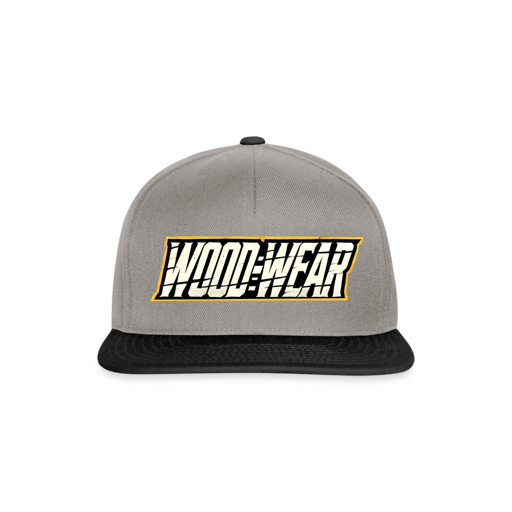 Wood Wear - Snapback - Graphit/Schwarz