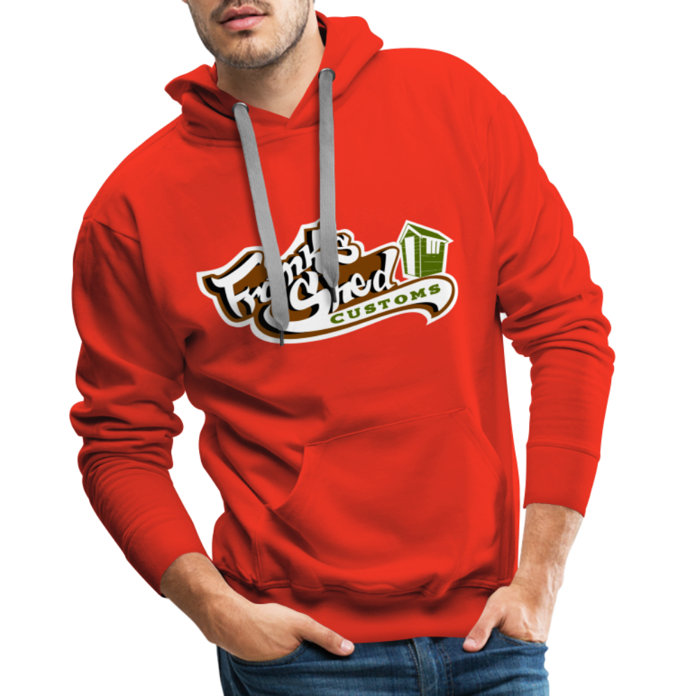 Franks Shed Customs (original) - Premium Hoodie - Rot