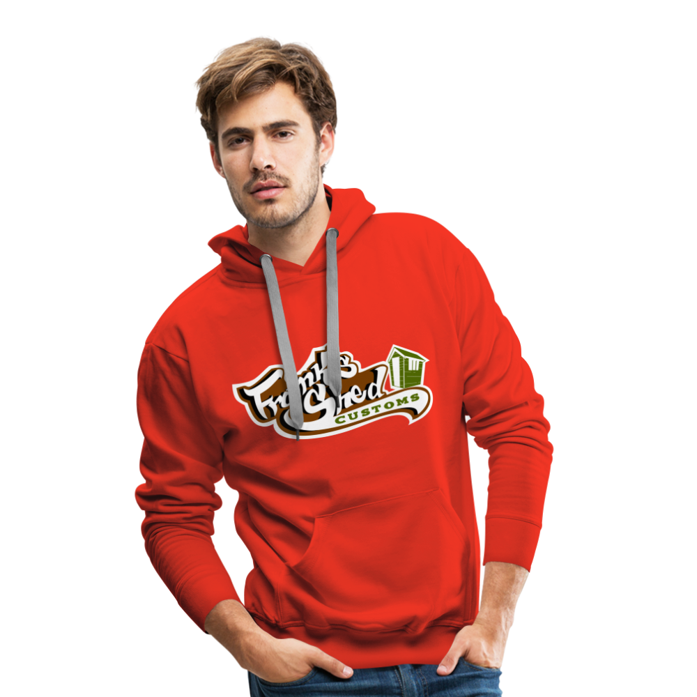 Franks Shed Customs (original) - Premium Hoodie - Rot