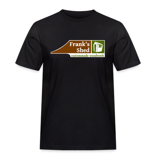 Franks Shed ORIGINAL - Rugged T-Shirt - Schwarz