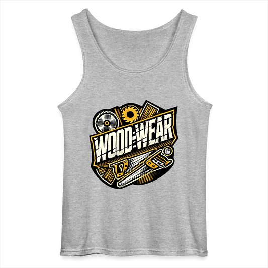 Wood Wear - Tank Top - Grau meliert