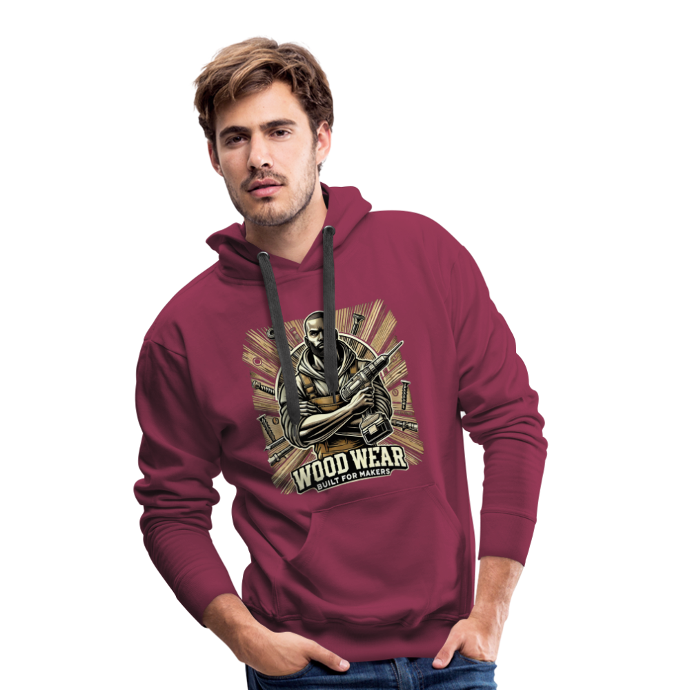 Workshop Warrior - Premium Hoodie - Bordeaux