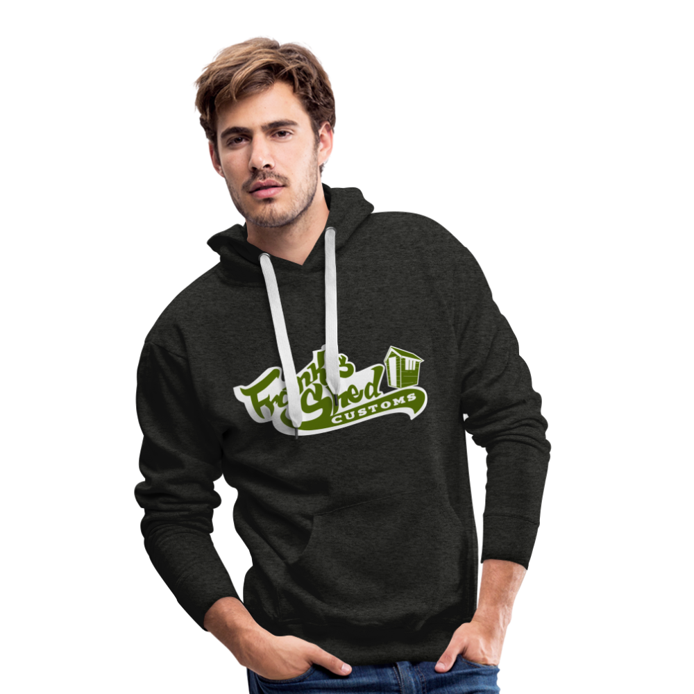 Franks Shed Customs (grün) - Premium Hoodie - Anthrazit