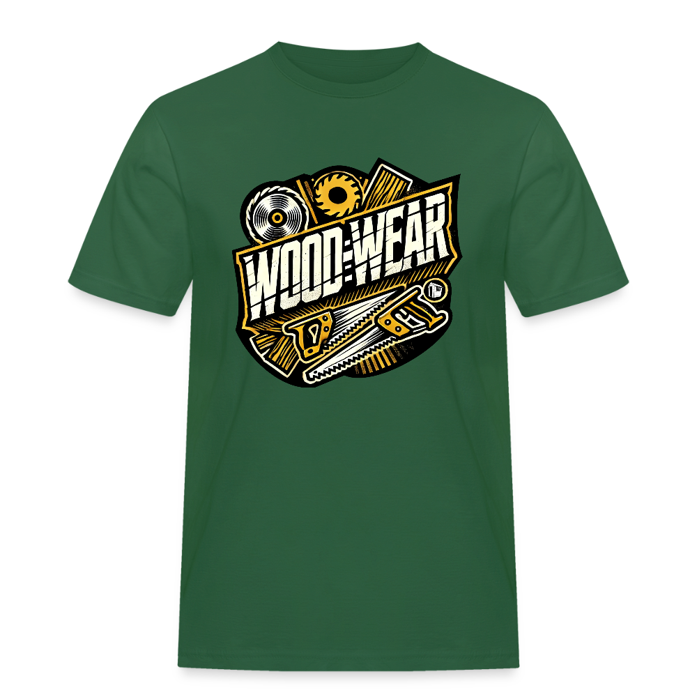 Wood Wear - Rugged T-Shirt - Flaschengrün