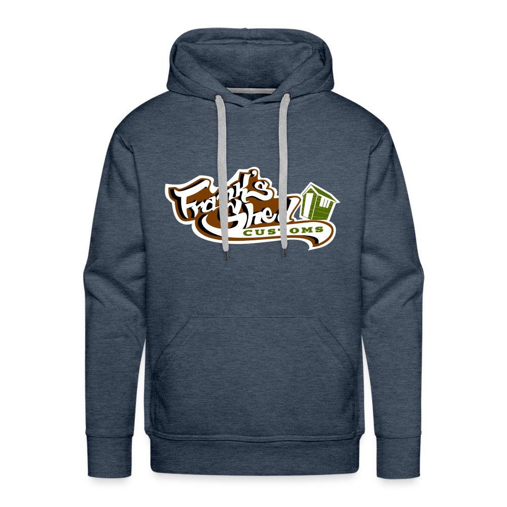 Franks Shed Customs (original) - Premium Hoodie - Jeansblau