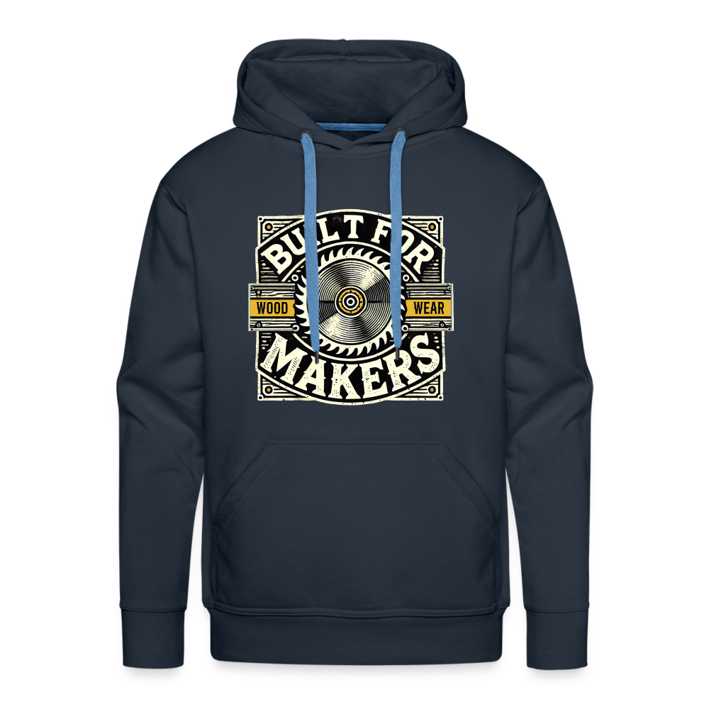 Built for Makers - Premium Hoodie - Navy