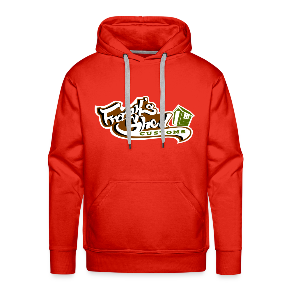 Franks Shed Customs (original) - Premium Hoodie - Rot