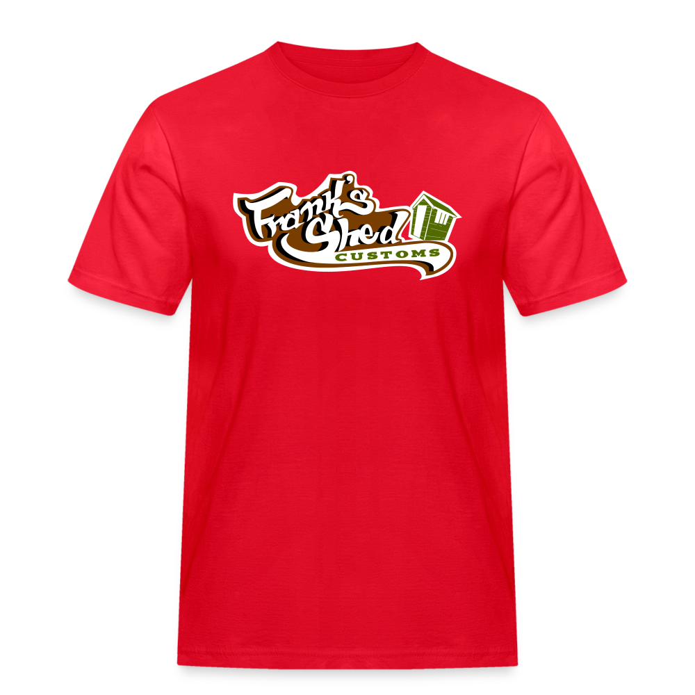 Franks Shed Customs (original) - Rugged T-Shirt - Rot