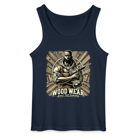 Workshop Warrior - Tank Top - Navy