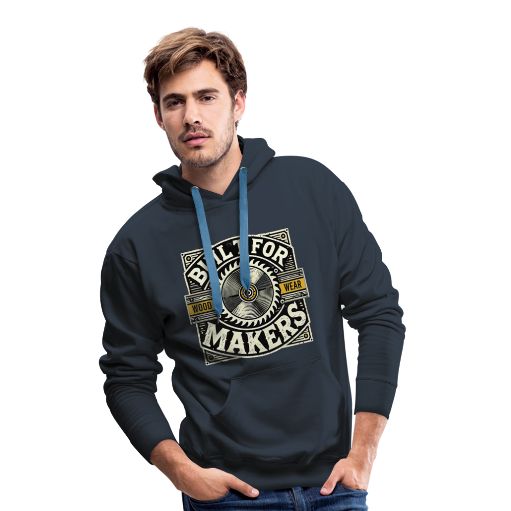 Built for Makers - Premium Hoodie - Navy