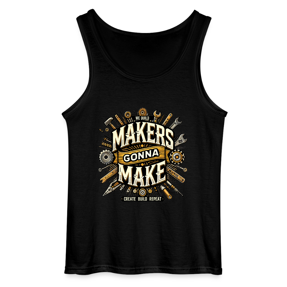Makers gonna Make - Tank Top - Schwarz