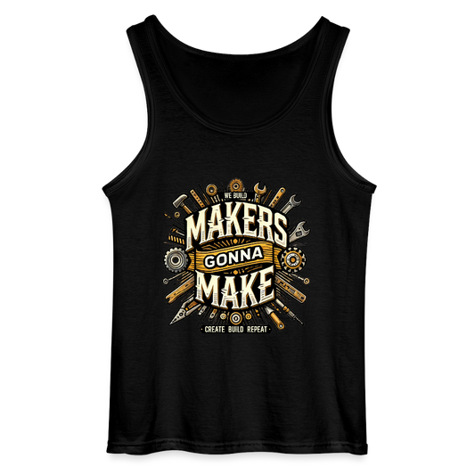 Makers gonna Make - Tank Top - Schwarz